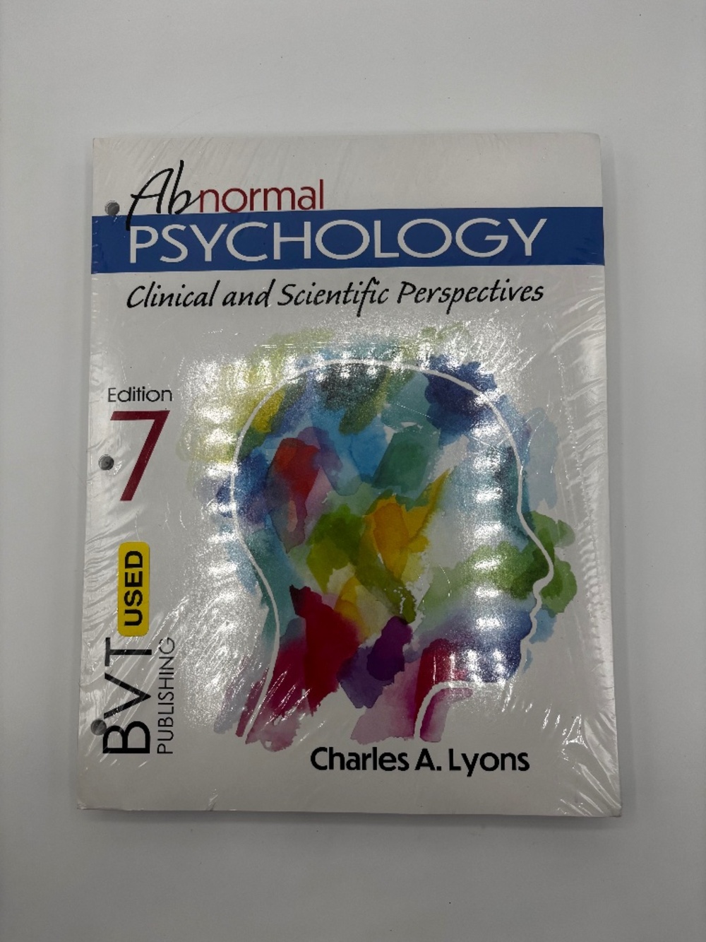 Abnormal Psychology Clinical and Scientific Perspectives, Loose Leaf, USED